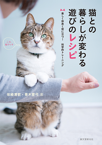 『猫との暮らしが変わる遊びのレシピ』表紙